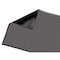 Guardian Floor Protection Antifatigue Mat, 60" L x 36" W, 0.5" Thickness, Vinyl, Black 24030501DIAM - alternate 7